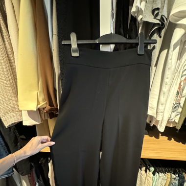 Schwarze elegante Cullotte