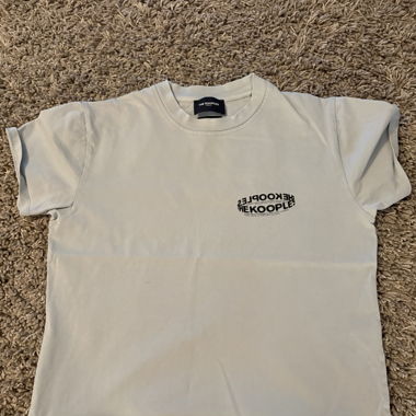 T-shirt The Kooples azzurro chiaro 