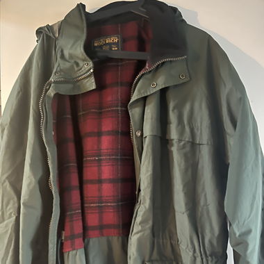 Vintage wool rich jacke