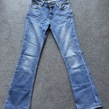 Lee Jeans with rhinestones