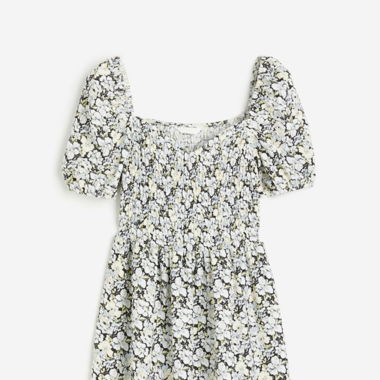 Kleid mit Puffer Ärmeln 