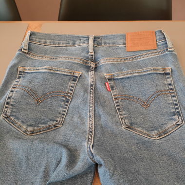 Levi's blaue Jeans High Rise Skinny Grösse 28