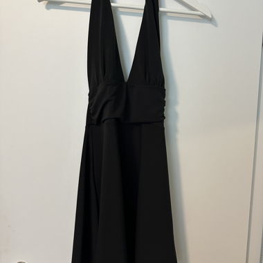 Black Halter Dress