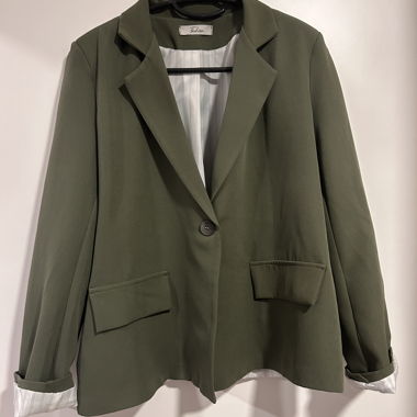 Blazer vert olive
