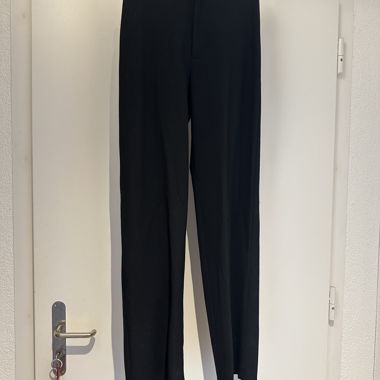 Black Business Fabric Trousers