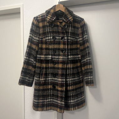 Checked women's coat by Gil Bret