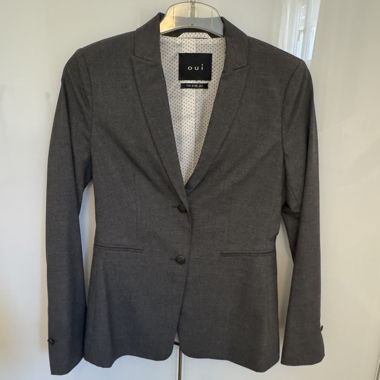 Oui blazer grey size 36