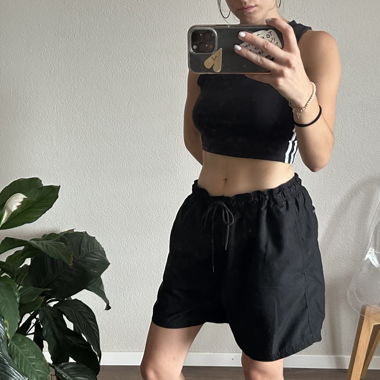 Pantaloncini da uomo neri