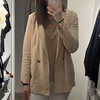 Blazer beige H&M taglia 40