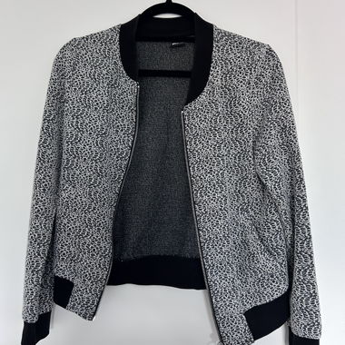 Veste bomber à motifs