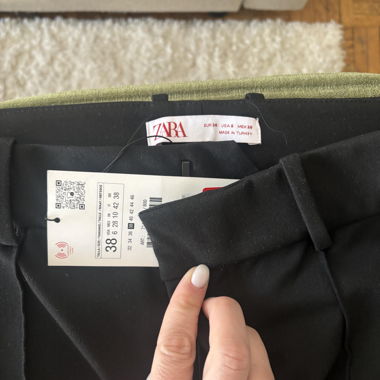 Pantaloni neri Zara taglia 38