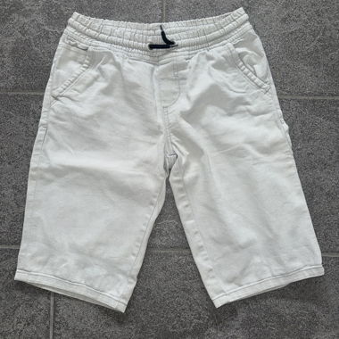 Short bianchi con cintura