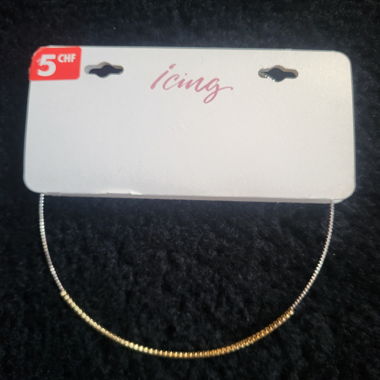 Collana girocollo bicolore