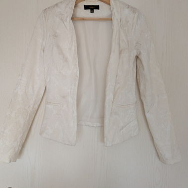 White Zebra Blazer XS