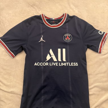 PSG Jordan Heimtrikot blau