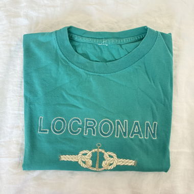  Locronan Bretaigne T-shirt 100% cotone #retro