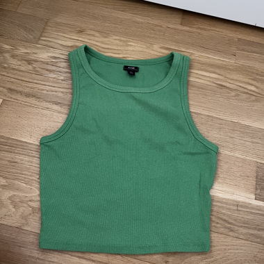 Green tank top