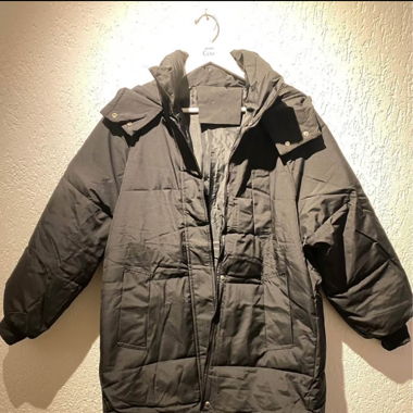 Wintermantel schwarz