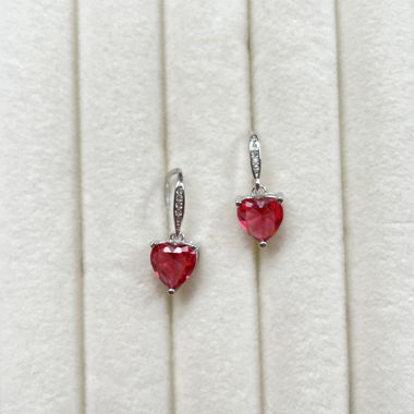 Sterling Silber 925 Ohrringe Zirkonia