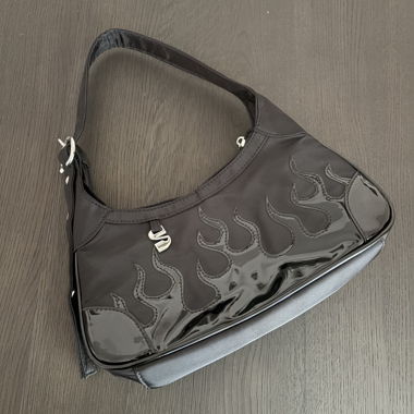 Borsa a tracolla nera Silfen