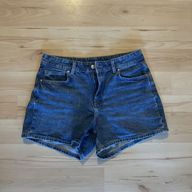 Short en jean H&M bleu