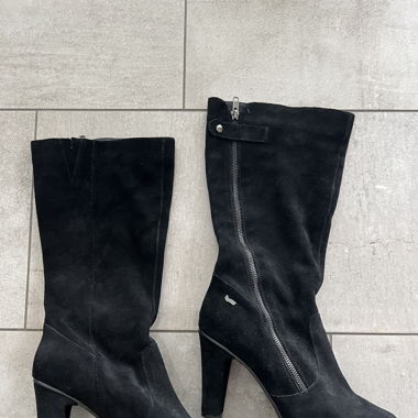 Bottes en daim, GAS - noir 40