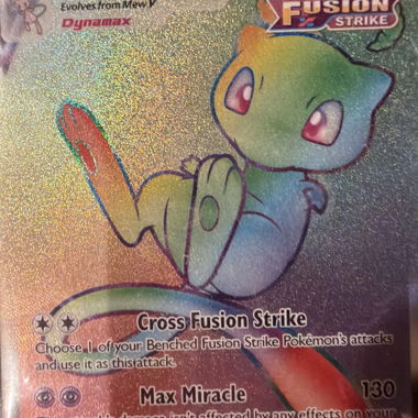 Pokémon Rainbow « Mew VMAX » originale