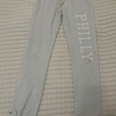 Grey Sweatpants with Philly Print