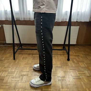 Jeans Amicci avec perles (authentique)