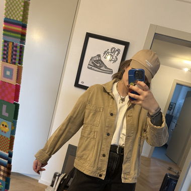 Cute beige Jeansjacket COS - Size 40
