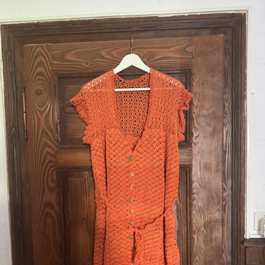 Handgemachtes Corchet Sommer-Kleid