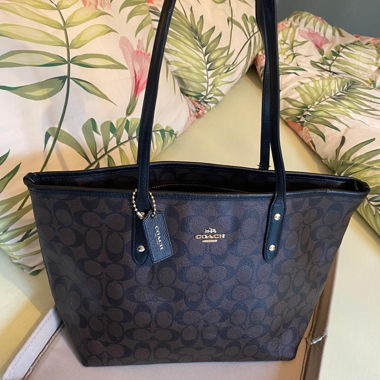 Sac à main coach noir 