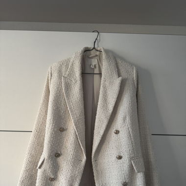 Blazer weiss/beige