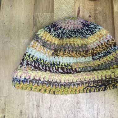 Handmade crochet beanie hat 