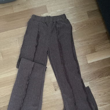 Ausgefallene Stoffhose