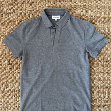 Polo Lacoste grigio - Taglia S