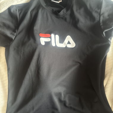 FILA T-Shirt schwarz