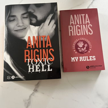 Confezione da 2 libri Anita Rigins