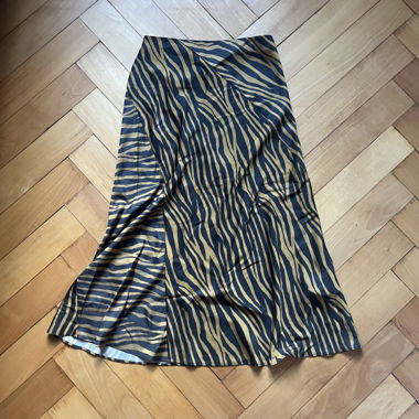 Zebra Print Skirt