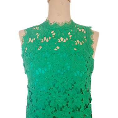 Stunning Green Lace Top – Size 38