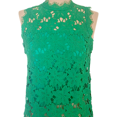 Stunning Green Lace Top – Size 38