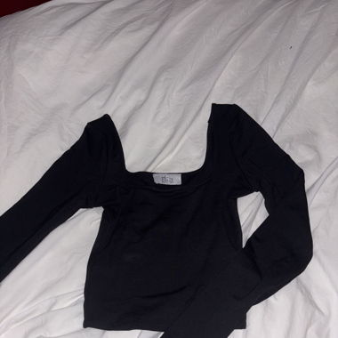 Crop tops noir