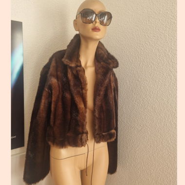Faux fur coat 