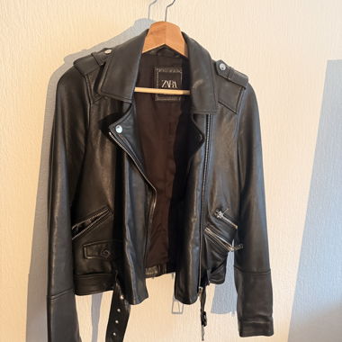 Giacca in semi-pelle