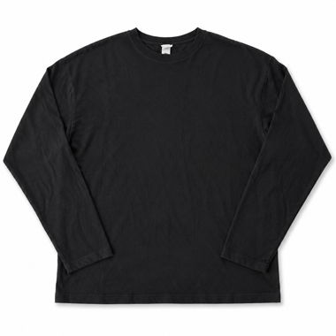 T-shirt noir à manches longues