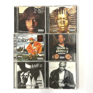 Hip-Hop CD Set Nas & Jay-Z