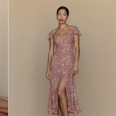 Reformation midi Kleid. Neupreis war 215.-