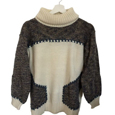 Pull vintage en laine