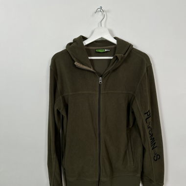 PLUSMINUS Zip-Fleece-Hoodie