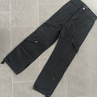 Pantalon cargo noir